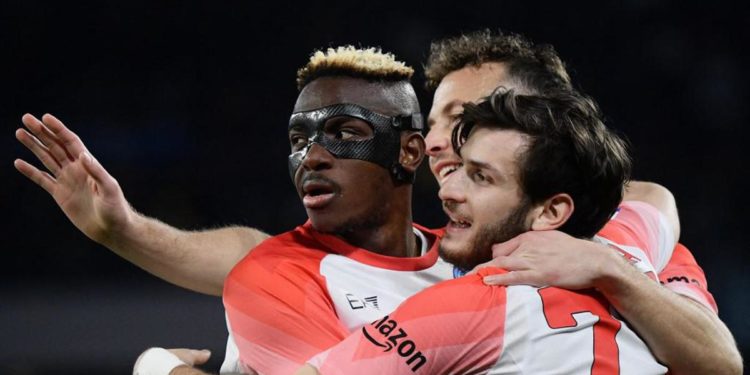 Napoli, De Laurentiis: “Voglio trattenere Osimhen e Kvaraskhelia ma mai dire mai”