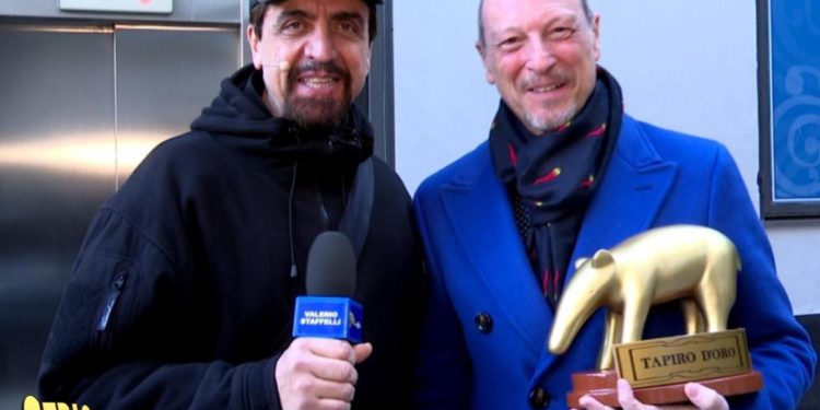 Sanremo 2023, dopo ‘performance’ di Blanco Tapiro d’oro ad Amadeus