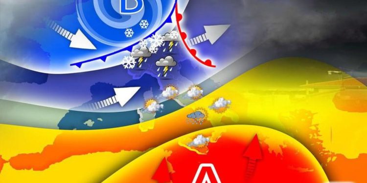 Dall’anticiclone a pioggia e freddo, come cambia il meteo