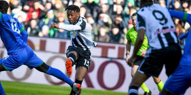 Udinese-Sassuolo 2-2, autogol di Perez