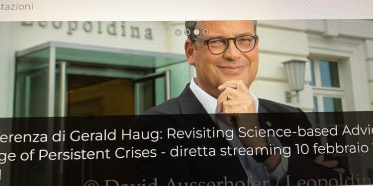 Appello climatologo Geraldo Haug (Accademia Leopoldina): “La scienza si impegni nella gestione delle crisi”