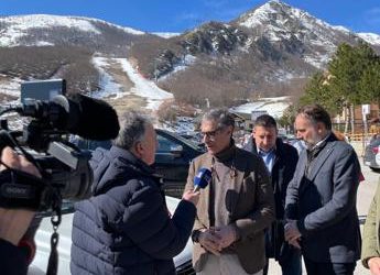 Montagna, sottosegretario Barbaro in Abruzzo con senatore Liris