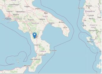 Terremoto in Calabria, scossa magnitudo 3.8 in provincia di Cosenza