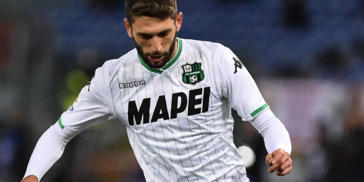 Sassuolo-Spezia 1-0, gol di Berardi su rigore