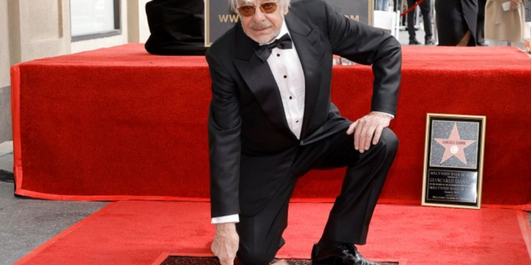 Hollywood, posata la stella di Giancarlo Giannini sulla Walk of Fame