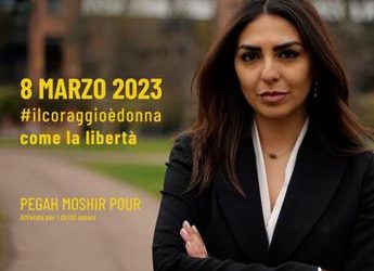 #ilcoraggioèdonna, per l’8 marzo campagna istituzionale dedicata a Mahsa Amini