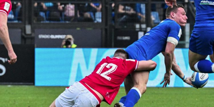 Sei Nazioni 2023, Italia-Galles 17-29