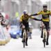 Laporte vince Gand-Wevelgem 2023, Ganna cade