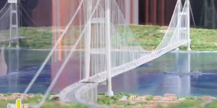 Ponte sullo Stretto, Salvini e il plastico da Vespa: “Costa meno di 1 anno di Reddito di cittadinanza”