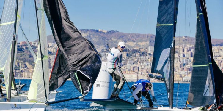 Vela, prima tappa circuito 49er: vince l’equipaggio della Marina Crivelli Visconti-Calabrò
