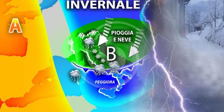 Ancora freddo sull’Italia, da domenica il meteo peggiora