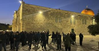 Gerusalemme, moschea al-Aqsa: nuovi scontri