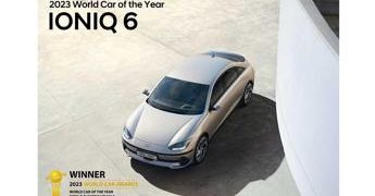 Hyundai Ioniq 6 vince il World Car Awards 2023