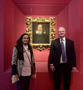 La sceicca dell’arte Al Mayassa al Thani in visita alla Galleria degli Uffizi