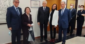 Mattarella a intitolazione aula magna Ismett