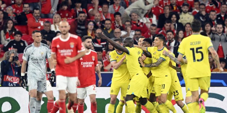 Ascolti tv, vince Benfica-Inter su Canale 5