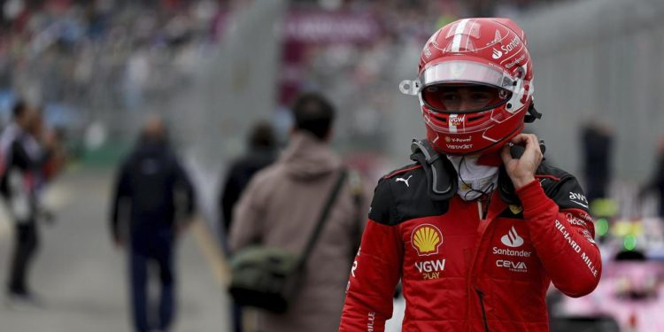 Gp Australia 2023, Leclerc subito fuori: cos’è successo alla Ferrari