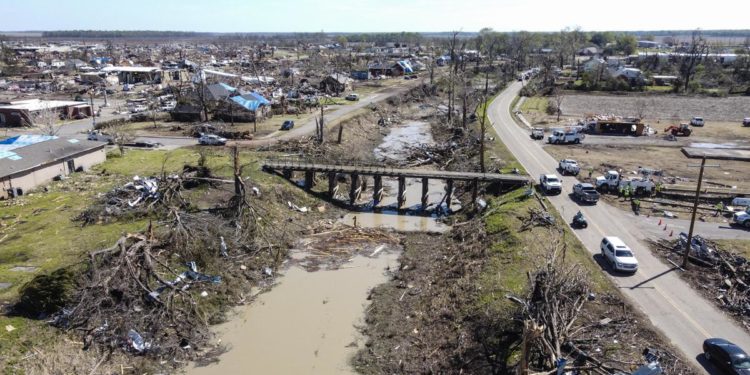 Usa, decine di tornado in 6 stati