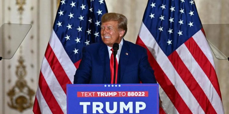 Trump, il discorso: “Processo ridicolo, non c’è nulla”