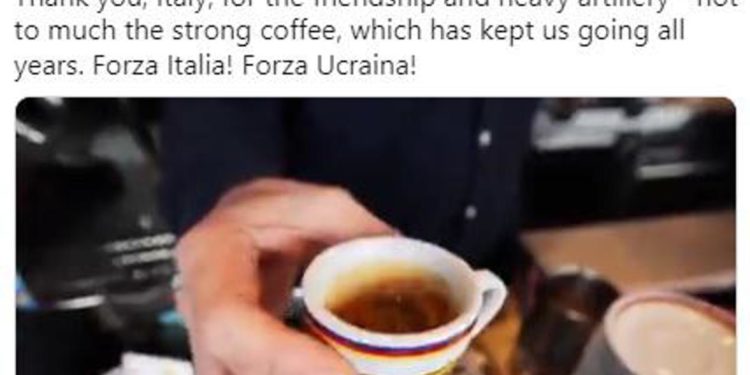 “Italia, grazie per le armi. E per il caffè”: il messaggio dall’Ucraina – Video