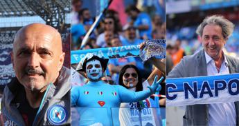 Napoli-Fiorentina, al Maradona è festa scudetto