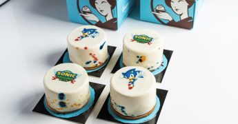 A Roma e Milano un dolce giapponese dedicato a Sonic