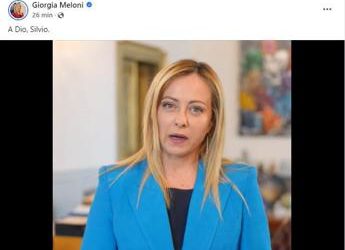 Berlusconi, Meloni: “Un combattente, uno degli uomini più influenti della storia d’Italia” – Video