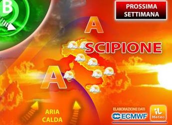 Caldo e afa in arrivo, con Scipione impennata temperature: previsioni meteo