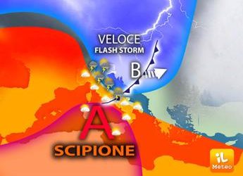 Giù le temperature con temporali e grandine, ma domenica torna il caldo