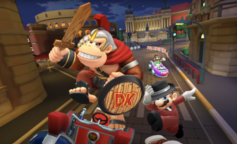 Mario Kart Tour, arriva la pista ambientata a Roma