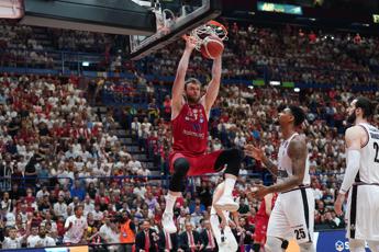 Olimpia-Virtus 79-72 in gara 5, Milano avanti 3-2 in finale scudetto