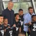 Zidane e Beckham, allenamento per le star del calcio del futuro