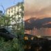 Incendi al Sud, nubifragi al Nord: Italia verso stato d’emergenza