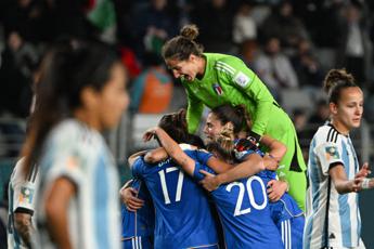 Mondiali calcio femminile, Italia batte Argentina 1-0 all’esordio