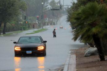 California, uragano Hilary colpisce Los Angeles