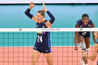Europei volley 2023, Italia-Spagna 3-0: azzurre ai quarti