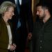 Ucraina, Zelensky vede von der Leyen: “Ci aspettiamo progressi su adesione a Ue”