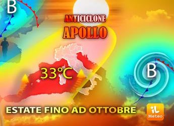 Estate fino a ottobre con anticiclone Apollo, previsioni meteo di oggi sull’Italia