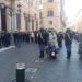 Giorgio Napolitano, feretro arrivato a Palazzo Madama