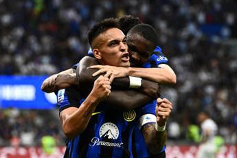 Inter-Fiorentina 4-0: gol di Thuram, doppio Lautaro e rigore Calhanoglu