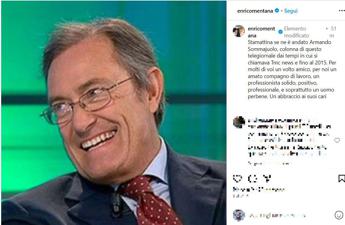 Morto Armando Sommajuolo, volto storico di La7: aveva 70 anni