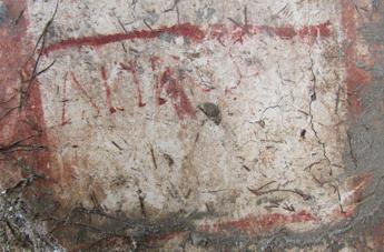 Pompei, scoperte iscrizioni elettorali all’interno di una casa