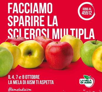 Torna ‘La mela di Aism’, oltre 2 milioni di frutti per la lotta alla sclerosi multipla