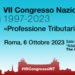 Tributaristi, congresso nazionale su temi economico-sociali del Paese