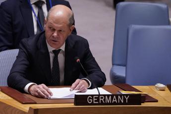 Ucraina-Russia, Scholz all’Onu contro “Putin l’imperialista”