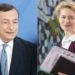 Ue, Draghi accetta incarico von der Leyen