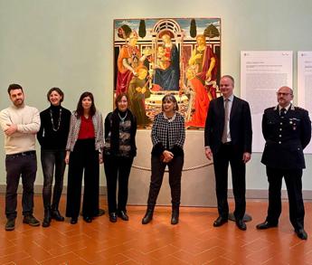 Uffizi: pala Macinghi del Verrocchio torna in una chiesa alle porte di Firenze