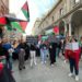 A Milano sit-in pro Palestina nei pressi del Duomo