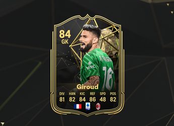 FC 24, Giroud del Milan è nella squadra della settimana come portiere