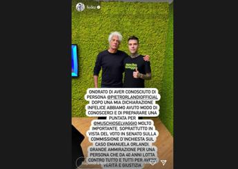 Fedez e Pietro Orlandi a Muschio Selvaggio, ‘caso chiuso’